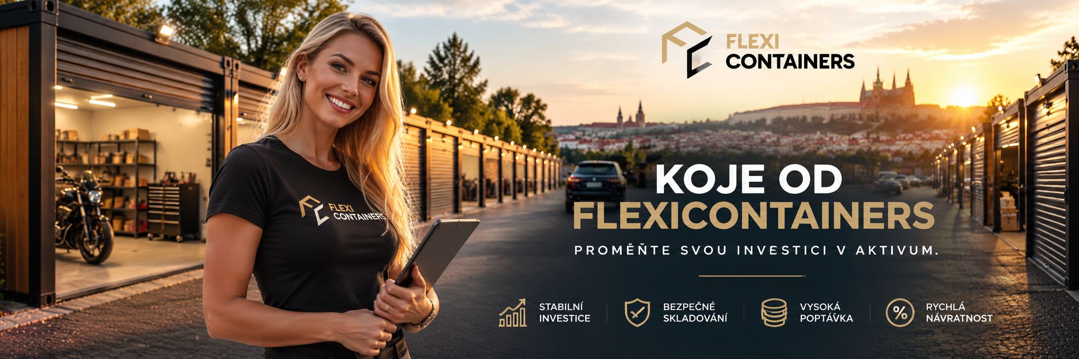 FLEXI KÓJE od FLEXICONTAINERS – proměňte svou investici v aktivum